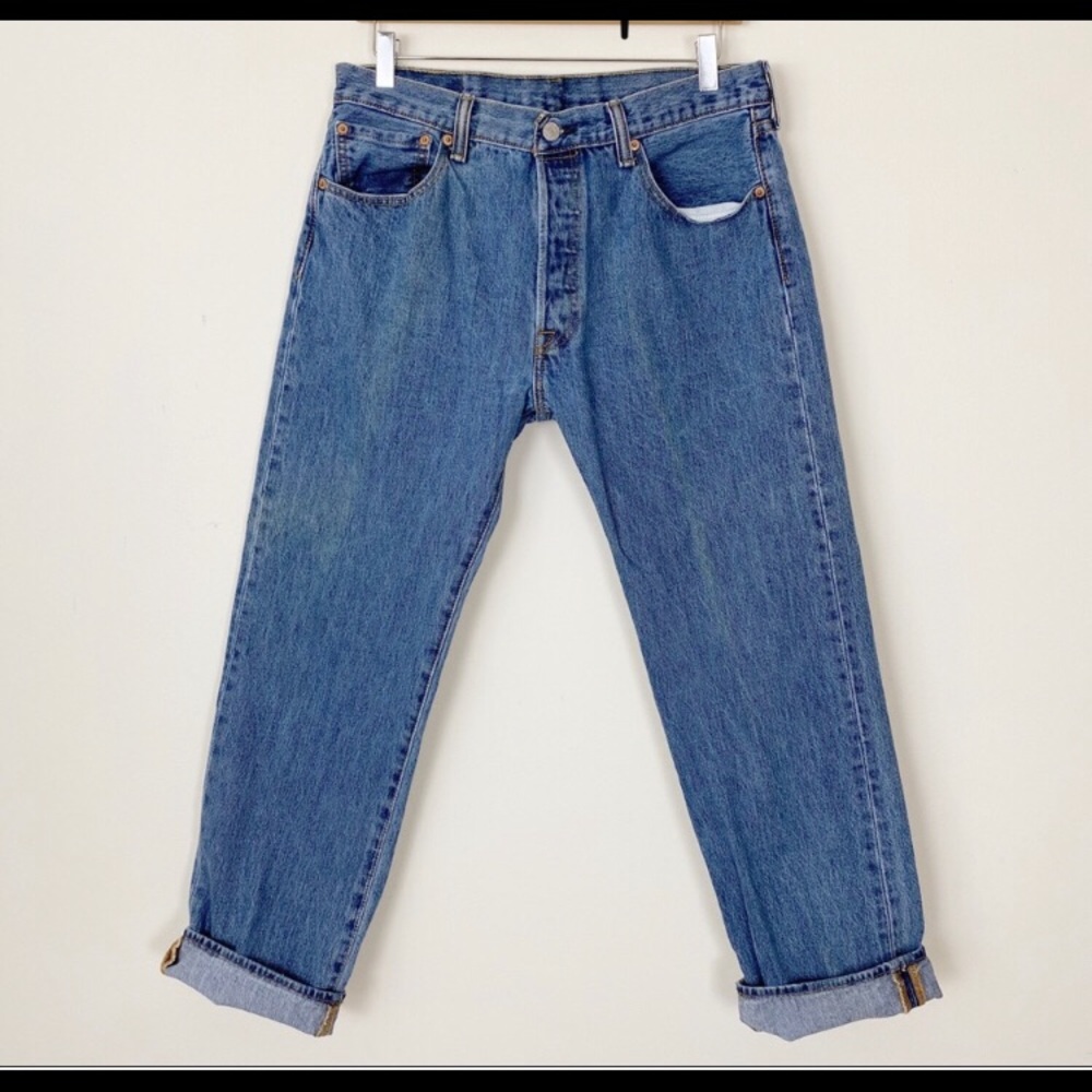 Y2K LEVI’S 501 High Waist Button Fly Jeans